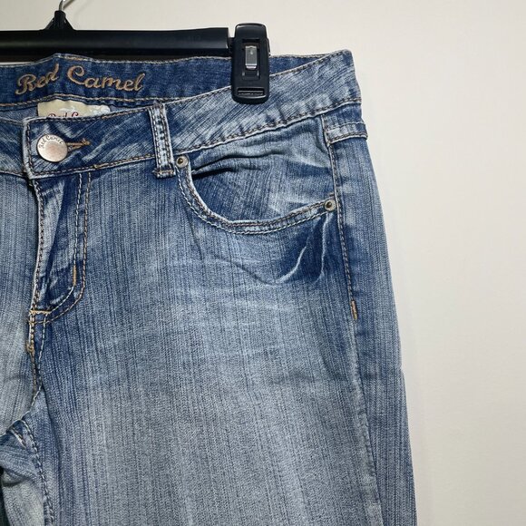 Junior Girls Size 11R Red Camel Premium Demin Katie Bootcut Jeans - Picture 4 of 12